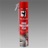 DEN BRAVEN Zimní studnářská pěna trubičková do - 15 stup.C  750ml zelená